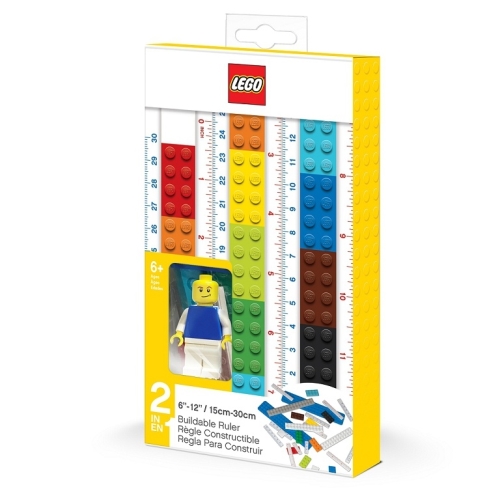 LEGO Ruler with minifigure, 30 cm