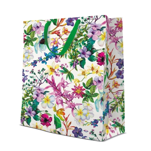 Darčeková taška veľká - Spring Flowers 30x12x41 cm