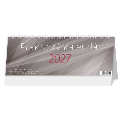 Stolový kalendár 2027 Praktický kalendár (office)