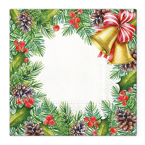 Napkins TaT 33x33cm Glory Christmas Frame