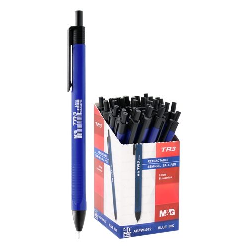 Ballpoint pen M&G TR3 Semi-Gel 0.7 mm, blue