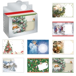 Printed envelope DL, Christmas motif, mix