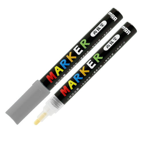 Popisovač M&G MOCALO Acrylic Marker 2 mm akrylový, Grey S910