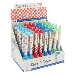 Erasable Gel Pen M&G iErase Chéri & Chignon 0.7 mm - blue ink (1)