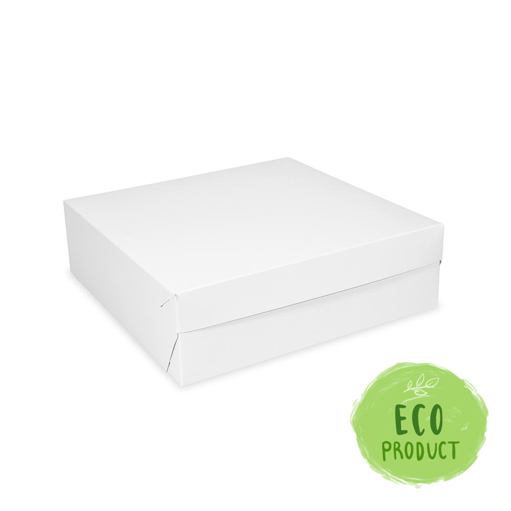 Krabica na tortu 25 x 25 x 10 cm (50 ks v bal.)