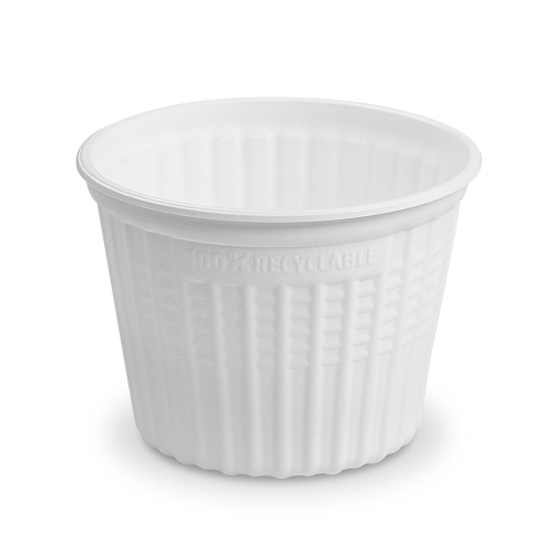 Thermo bowl airpac round white 500ml, 25 pcs