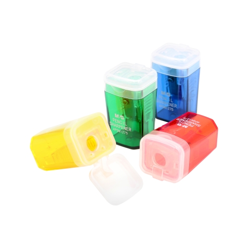 M&G plastic grater with Mini magazine, mix of colors