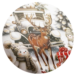 Christmas Gift Bag, 32x26x12 cm (assortment of 4 designs - price per piece) (5)