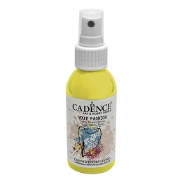 Textilná farba v spreji Cadence, žltá, 100ml