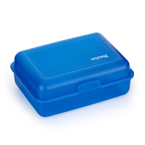 Blue-matte snack box