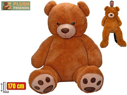 Plush Friends 170cm brown color plush bear 0m+