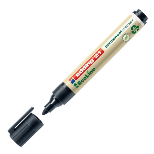Permanent marker Edding ecoline 21 black