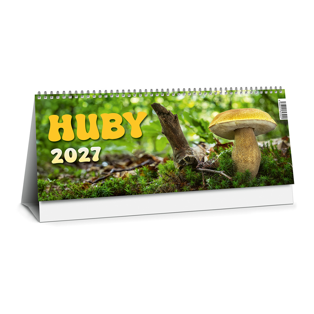 Kalendár stolový Huby 2027