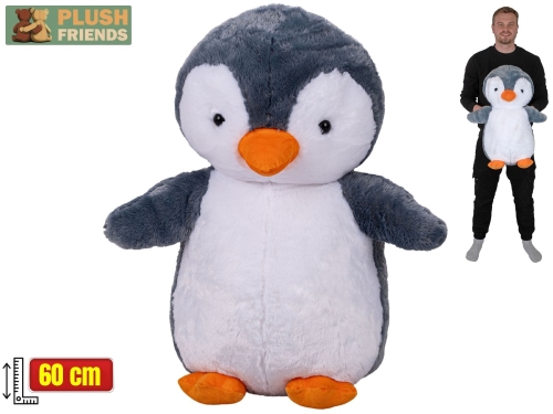 Plush Friends 60cm plush penguin 0m+
