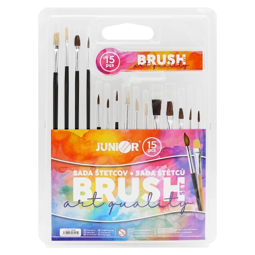 Set of brushes ART Quality - 15 pcs