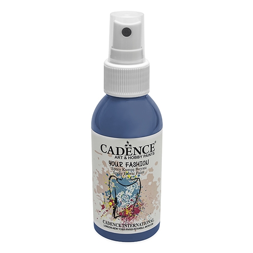 Textile spray paint Cadence, dark. turquoise, 100ml