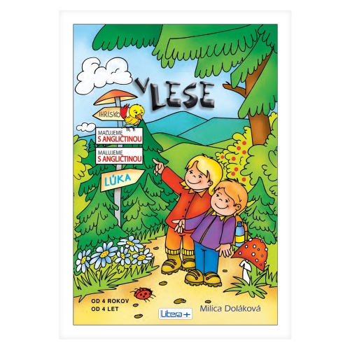 Coloring book A4 Litera - Opposites (we paint with English)