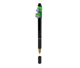LEGO Botanicals Gelové pero, čierno - fialová kvetina