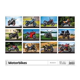 Nástenný kalendár 2027 Motorbikes (2)