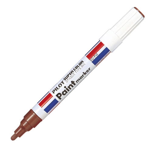Popisovač lakový Pilot Paint Marker 2.0 mm hnedý