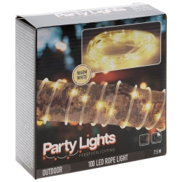 Light chain 100 LED warm white, length 7.5 m (1)