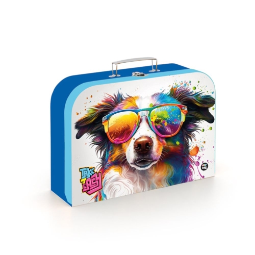 Children's laminated briefcase 34 cm - Dog