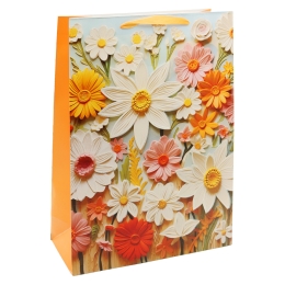 Darčeková taška 2049 Kvety, veľkosť L 30 x 12 x 40 cm (4)