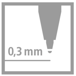 Náplň do guľôčkového pera STABILO EASYoriginal, zmizíkovateľný modrý atrament (6 ks) (1)