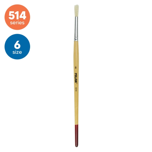 Round brush MILAN no. 6 - 514