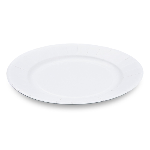 Paper plate (FSC Mix) white O28cm [50 pcs]