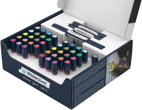 Popisovač Schneider Paint-It 040 Twin marker box 52 ks (1)