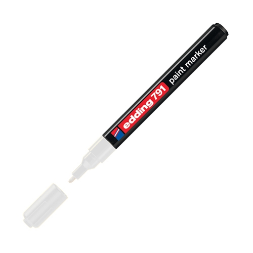 Popisovač lakový Edding 791 biely (28433)