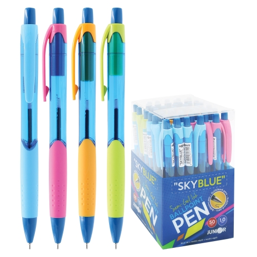 Ballpoint pen Semi-Gel "SKYBLUE" 1.0 mm