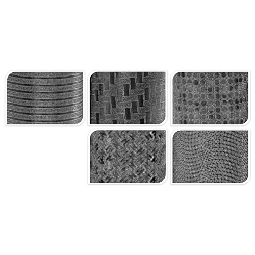 Látka dekoračná/organza 250x30 cm - čierna, mix/1ks