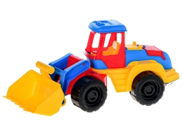 36cm plastic free wheel tractor loader in net (2)