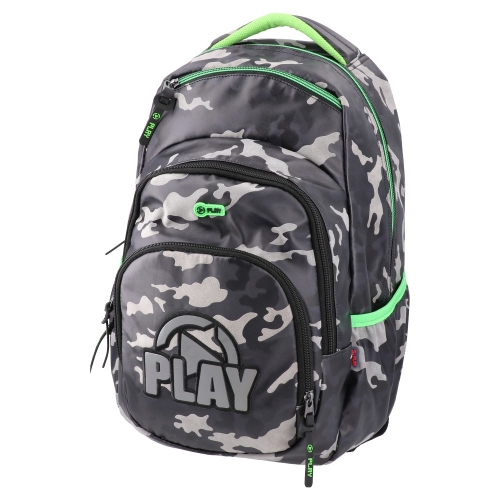 Školský batoh COSMO Ergo - Winter Camo