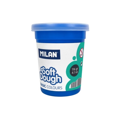 Plastelína MILAN Soft Dough tyrkysová 116g /1ks