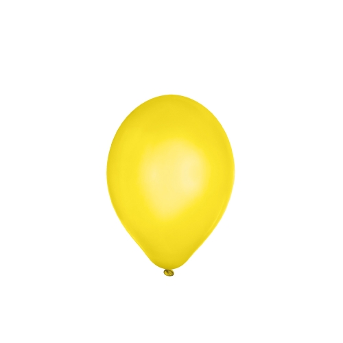 Balloon M 25 cm, yellow /10 pcs/
