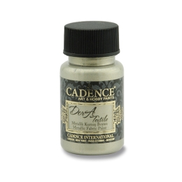 Textilná farba Cadence, medal. platinová, 50 ml