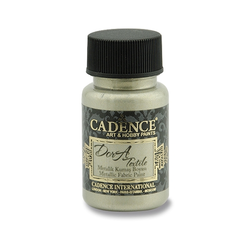 Textile color Cadence, medal. platinum, 50 ml