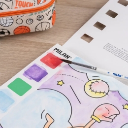 MILAN Watercolor Coloring Book - Sports (2)