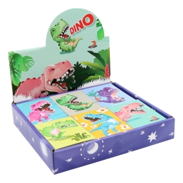 Bursting block with print 59x83 mm, 40 l. - Dinosaur (1)