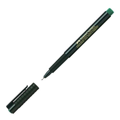 Liner Faber-Castell Finepen 1511 zelený (30668)