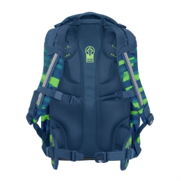 Školský ruksak coocazoo MATE, Lime Stripe, certifikát AGR + Darček (3)