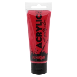 Acrylic paint JUNIOR 75 ml - red/red