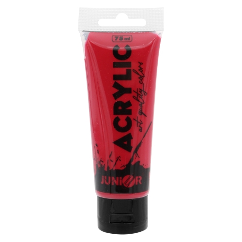 Acrylic paint JUNIOR 75 ml - red/red