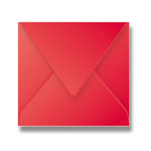 CF envelope - 165x165 mm, red 120g (20 pcs.)