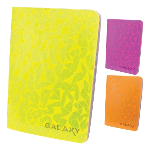 School notebook 444 A4/40 sheets - ruled Neon Galaxy