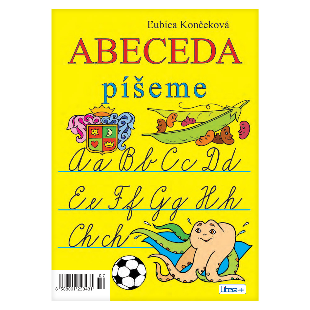 Omaľovanka A5 Litera - Abeceda 1
