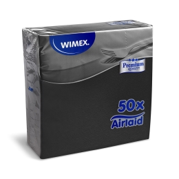 Napkins Premium 40 x 40 cm black (50 pcs) (1)